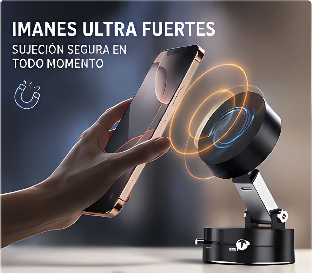 Soporte Magnetico Celular Al vacio